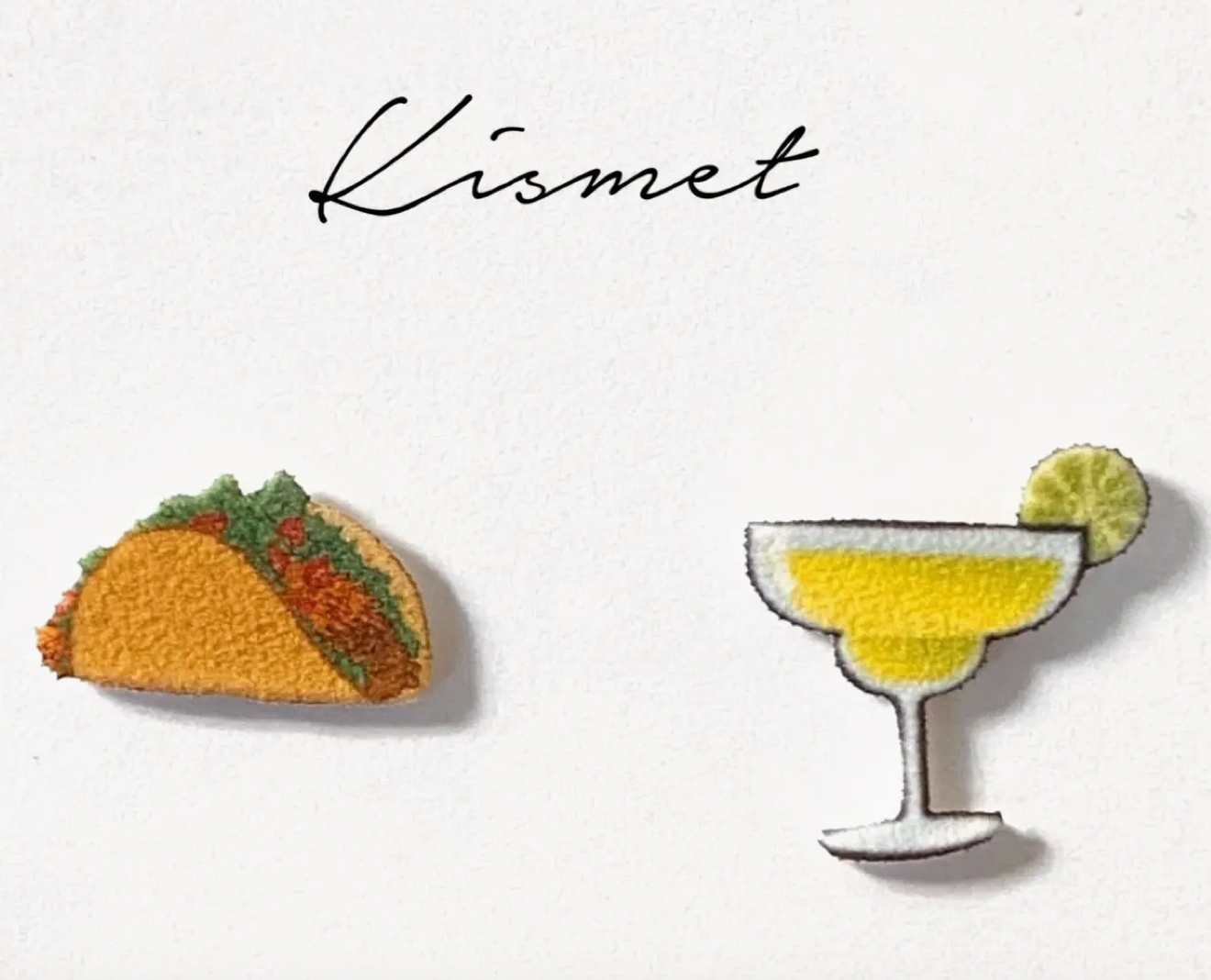 Kismet Showroom Tacos + Margs Stud Earrings