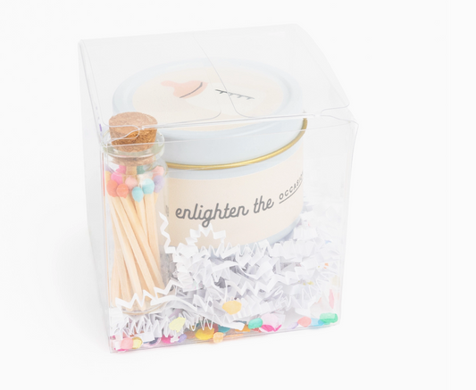 Enlighten the Occasion Baby Bundle Scented Candle and Matches Set