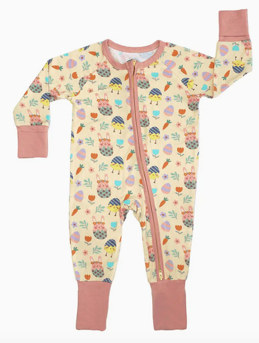 Emerson and Friends Easter Bamboo Baby Pajama