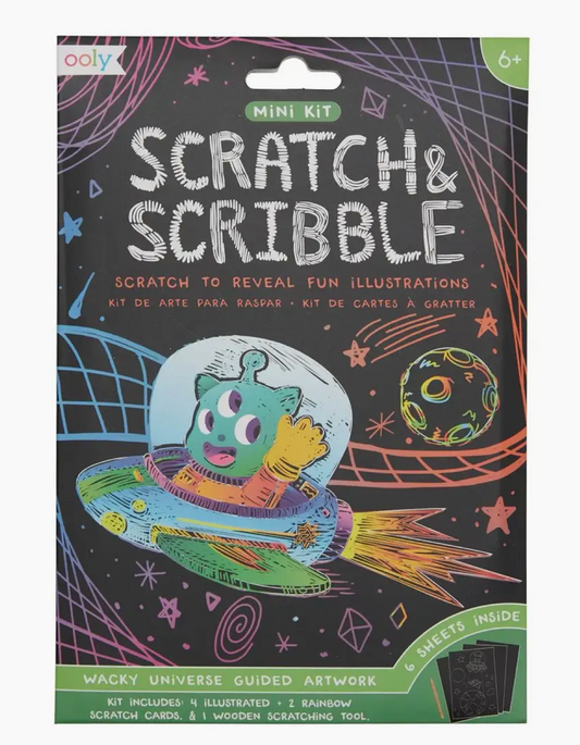 Ooly Scratch & Scribble Wacky Universe