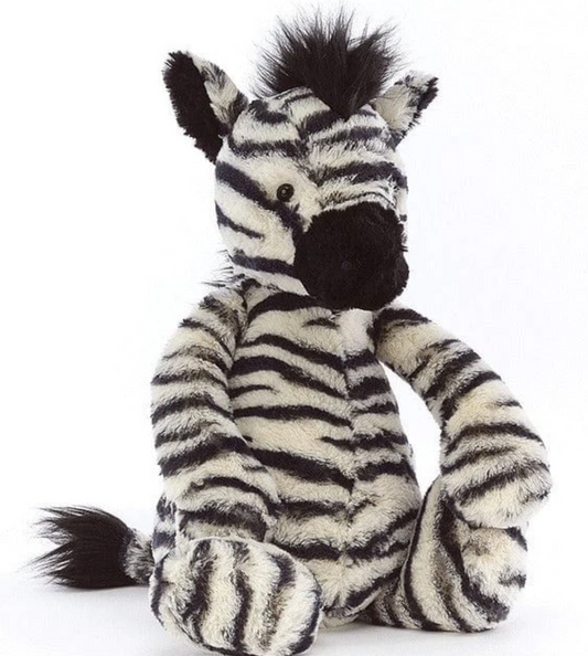 Jellycat I Am Medium Bashful Zebra