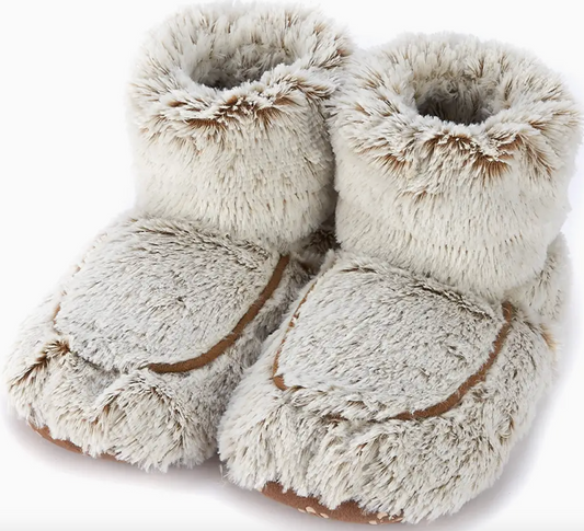 Warmies Brown Marshmallow Boots