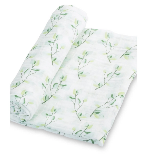 Lolly Banks Relaxing Eucalyptus Baby Swaddle Blanket