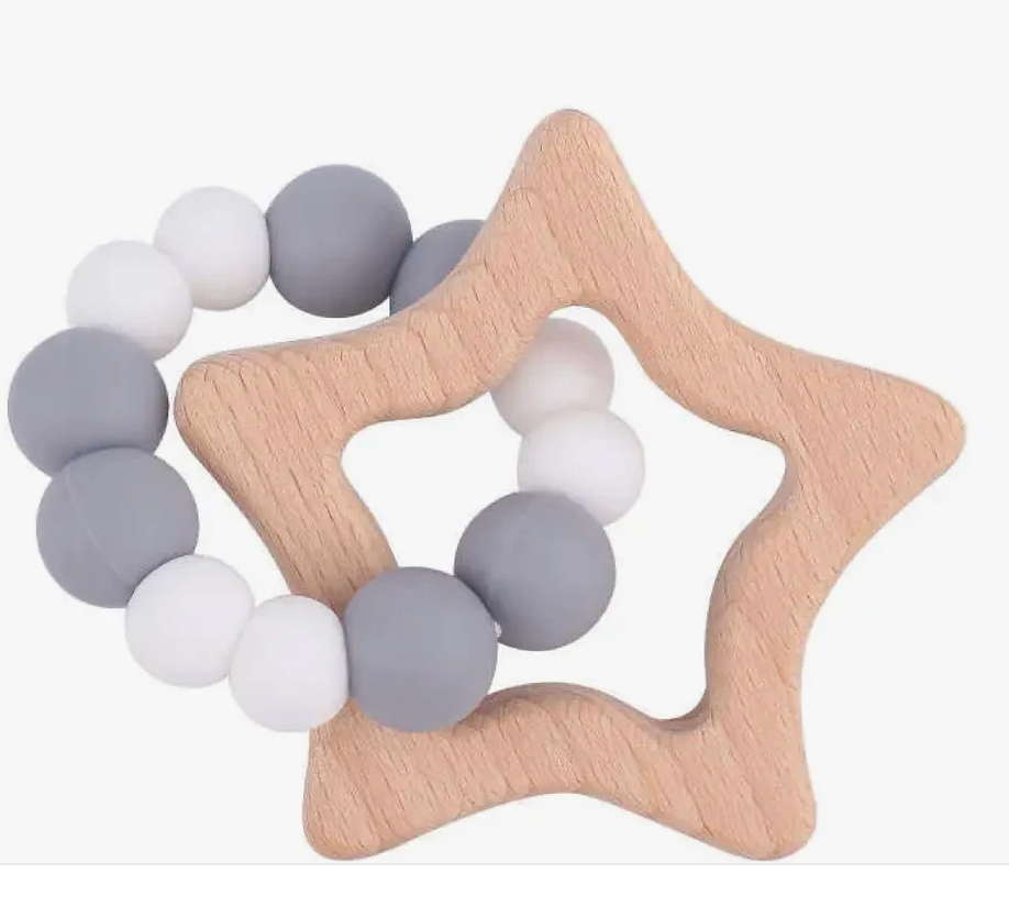 Beech Wood Star Teether