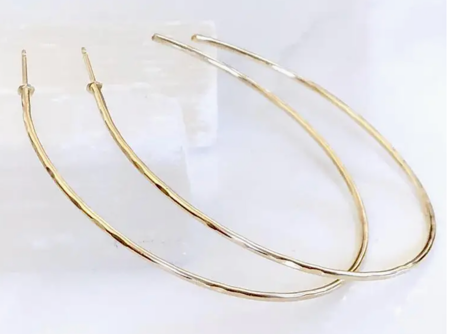 Bonnie Boardman Large Classic Gold Hoop