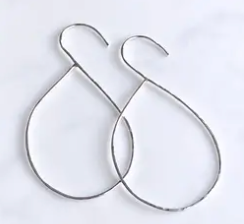 Bonnie Boardman S Hook Sterling Silver Earrings