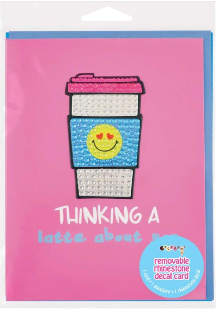 IScream Thinking A Latte About You Card