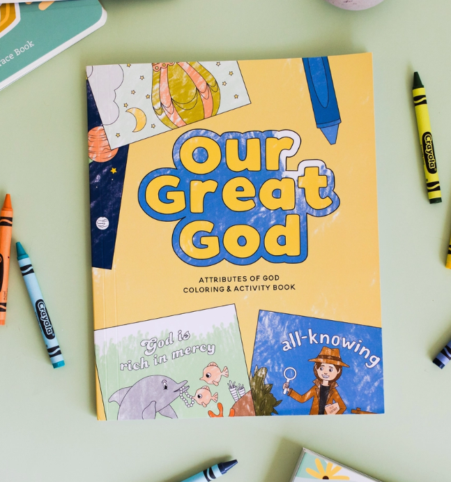 The Daily Grace Co Our Great God Coloring & Activity Book