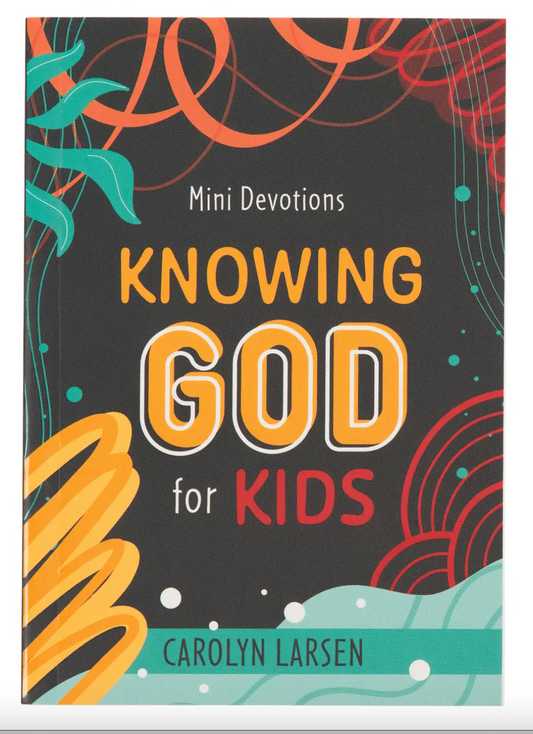 Christian Art Gift Knowing God  For kids Mini Devotions