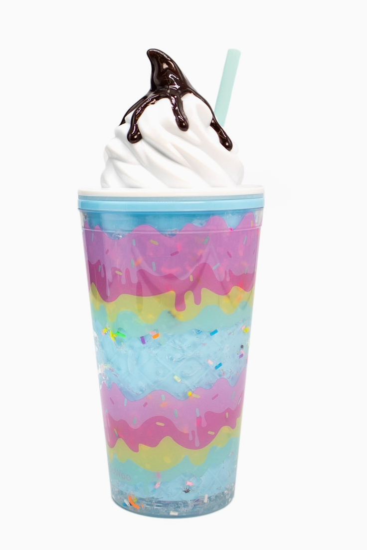 Bewaltz Chocloate Layered Soft Serve Ice Cream Tumbler