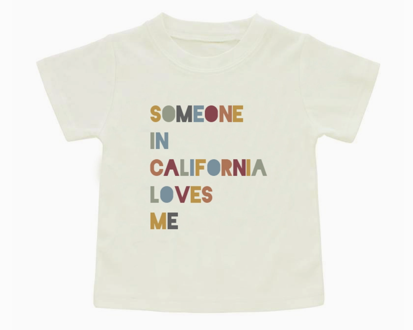Emerson and Friends Someone in CA Loves Me Tee