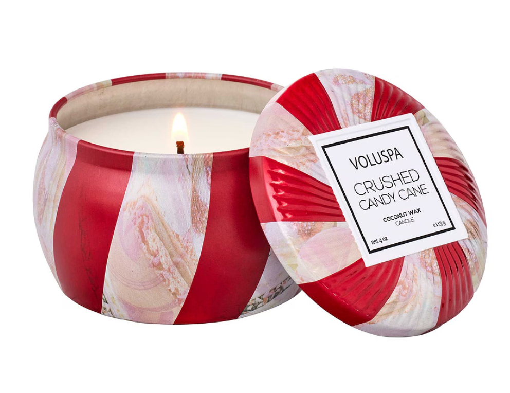 Crushed Candy Cane Mini Tin