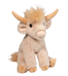 Laddie Cream Highland Cow Soft