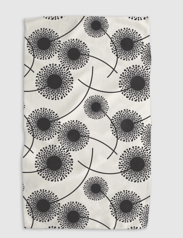 Fully Bloomed Kitchen Tea Towel