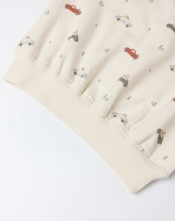 Relaxed Fleece Sweatshirt - Cars