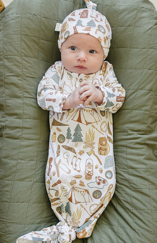 Camping Trip Bamboo Knot Gown