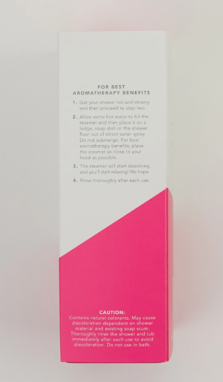 Glow Up - Aromatherapy Shower Steamers - Grapefruit - Set of 8