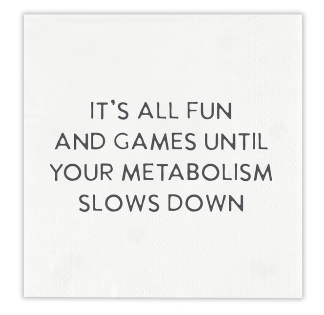 Paper Cocktail Napkins - Fun and Games