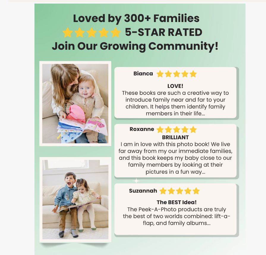 Interactive Photo Book "Where's My Family? - Lift-the-Flap