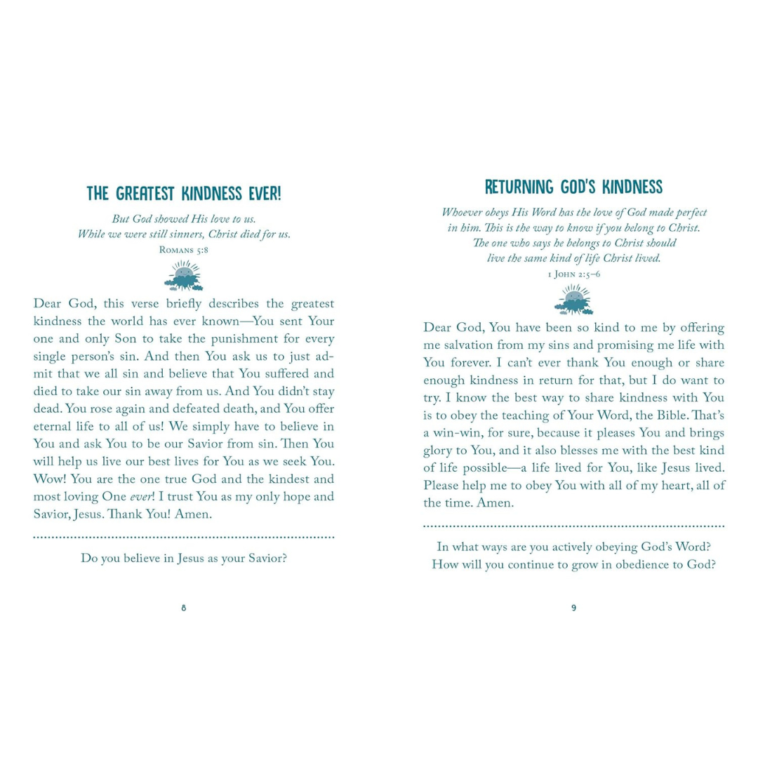 Choose Kindness: 3 Minute Devotional Inspiration for Kids