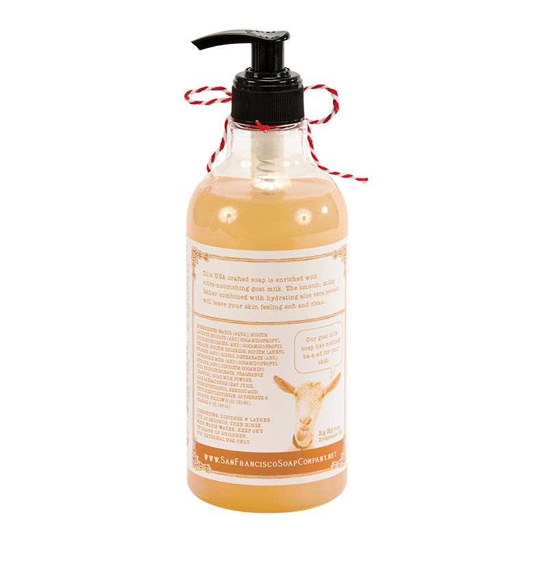 Goat Milk Liquid Hand Soap - Honey Apricot