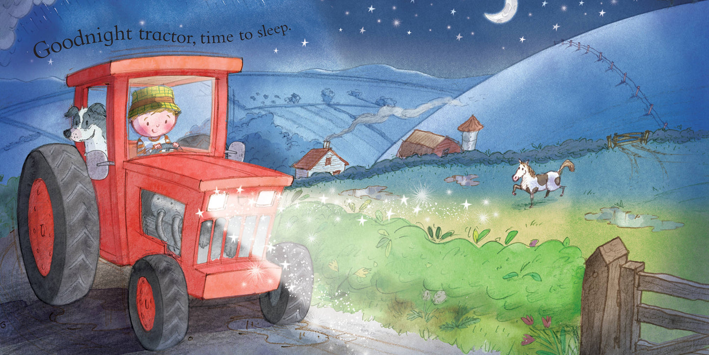 Goodnight Tractor Book – Sweet Bedtime Story Baby Boy Gift