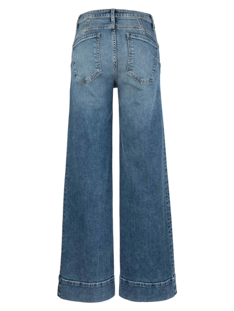 MAYA HIGH RISE FAB AB WIDE LEGS BCK DARTS WID HEM