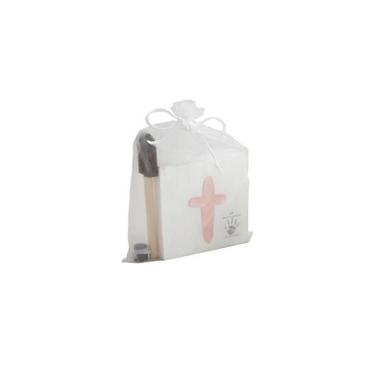 Cross Handprint Kit – Christian Baby Shower Gift Keepsake