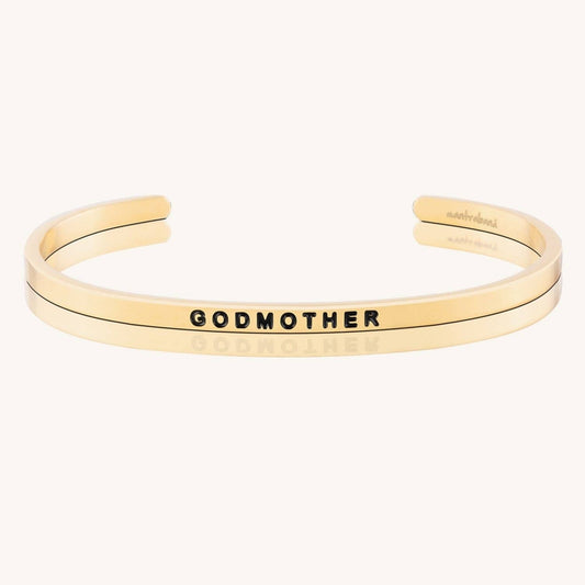 MantraBand Godmother bracelet in rose gold | Pencie & Ginger