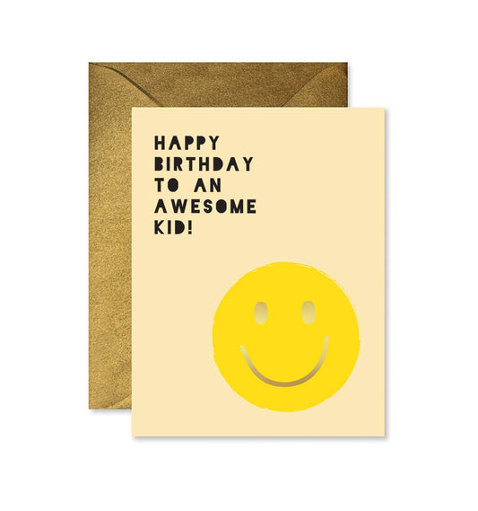 Awesome Kid Birthday Card