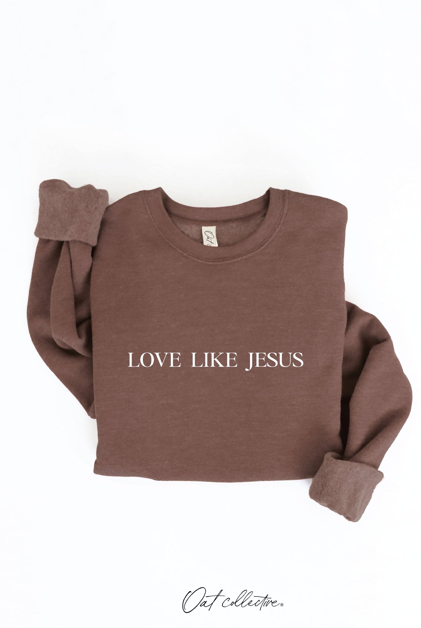 LOVE LIKE JESUS Graphic Sweatshirt