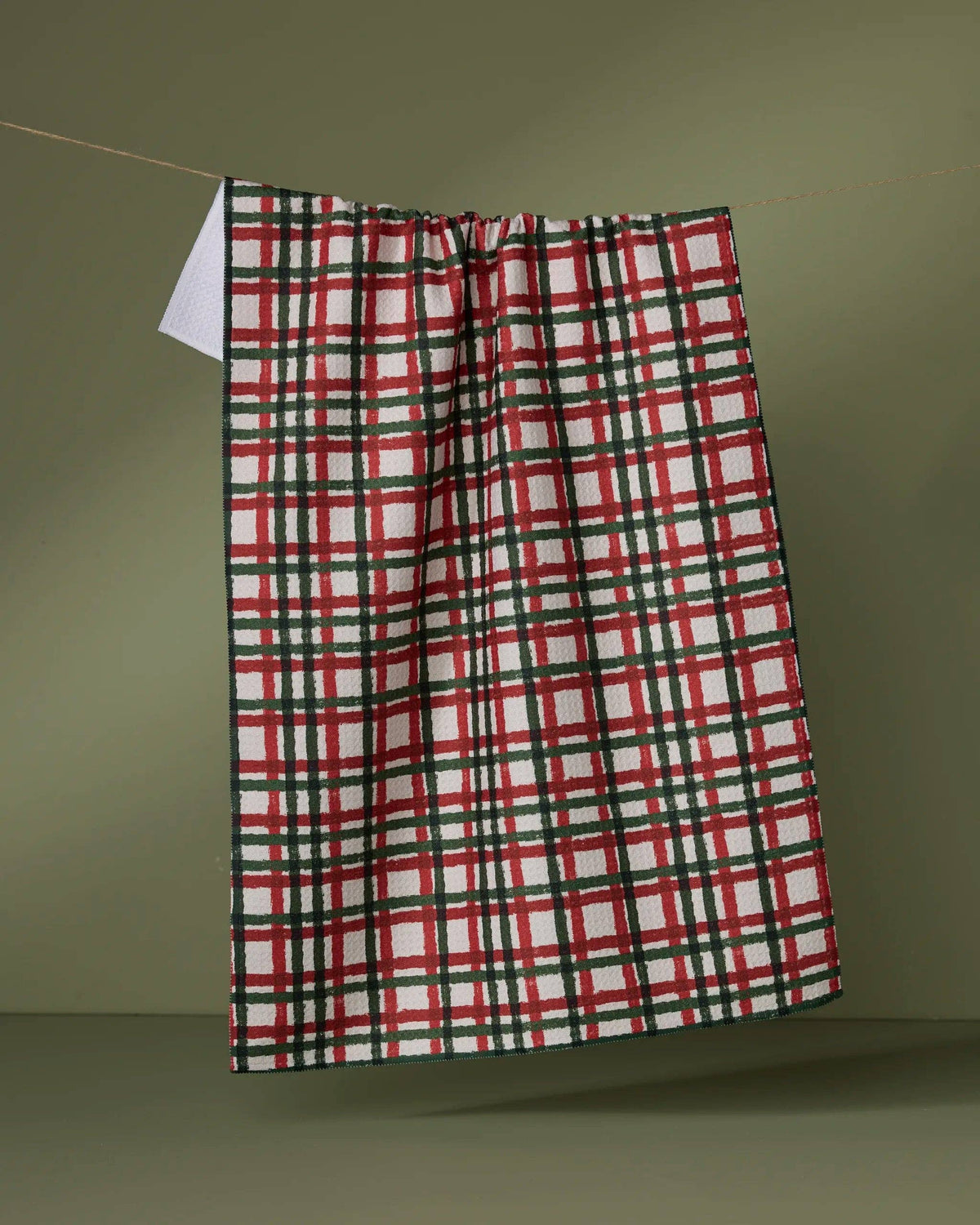 Geometry Holiday Charm Tea Towel | Pencie & Ginger