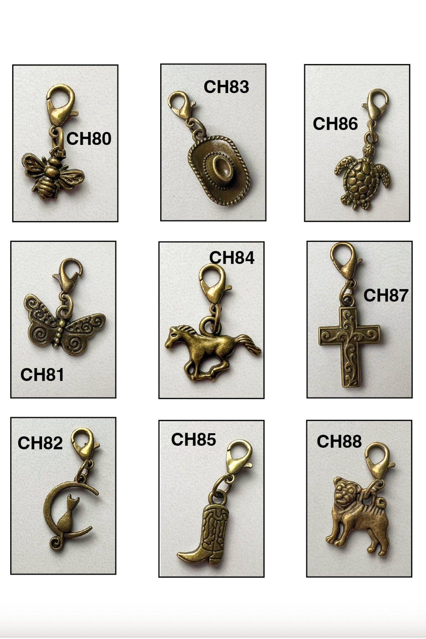 Dylan Collective Bronze Icon Charms