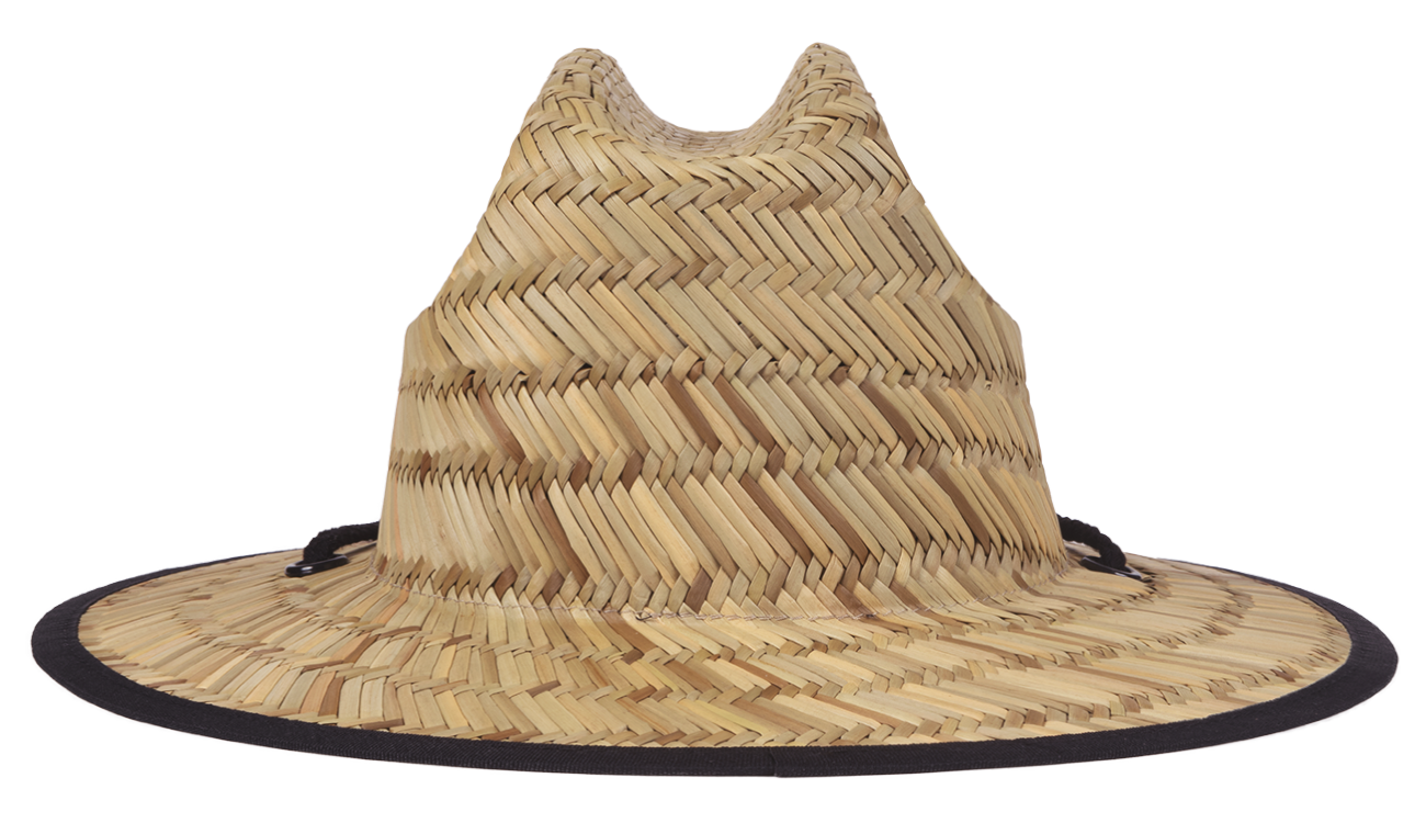 Kids Straw Sun Hat Barney Patrol (Retro)