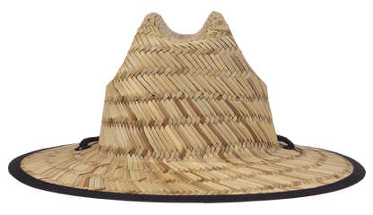 Kids Straw Sun Hat Barney Patrol (Retro)