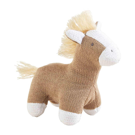 Horse Knit Rattle