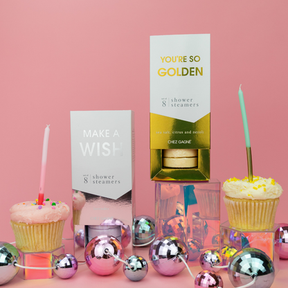 Make A Wish - Birthday Shower Steamers Gift, Lavender