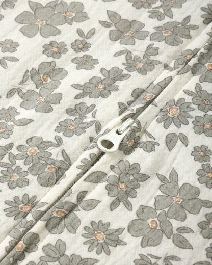 Green Floral Sleeping Sack