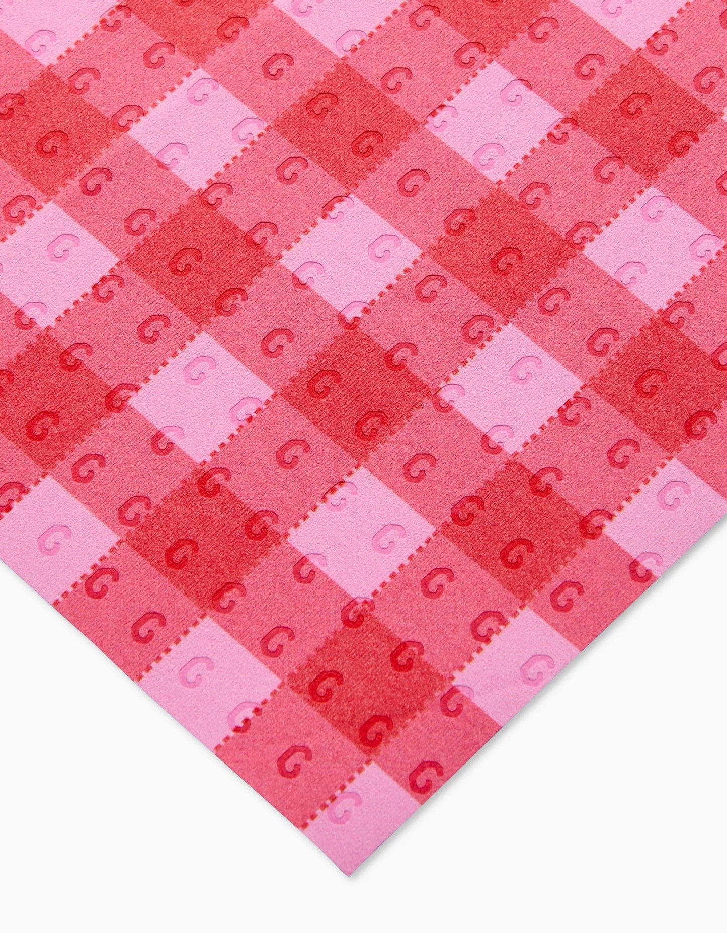 Cherry Gingham Not Paper Towel