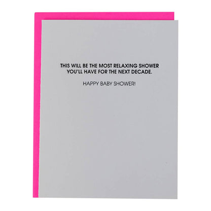 Most Relaxing Baby Shower Card