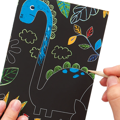 Dino Days Scratch & Scribble Art Kit
