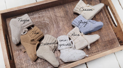 Baby Knit Booties