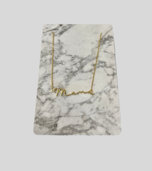 Script Mama Necklace
