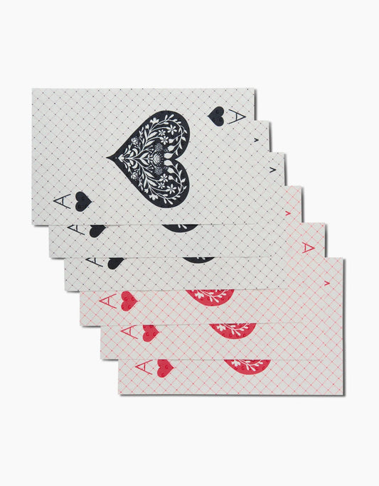 Ace of Hearts Paper Cut Not Paper Towel