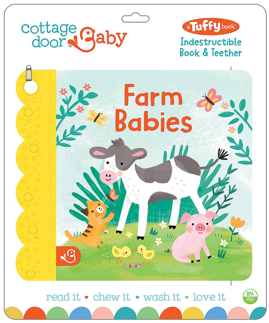 Farm Babies  (Tuffy Teether Indestructible Book)