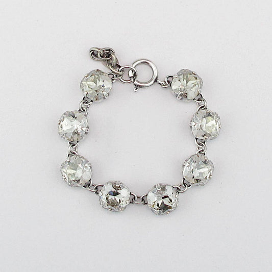 La Vie Classic Bracelet Silver Crystal-1696