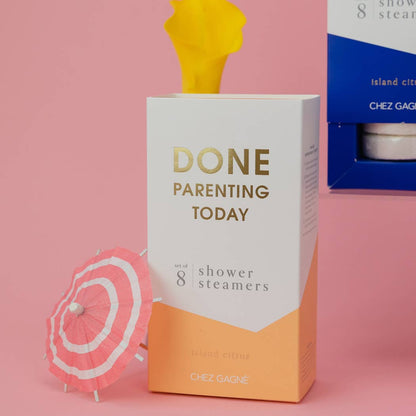 Done Parenting Today  - Aromatherapy Shower Steamers - Island Citrus - Set of 8