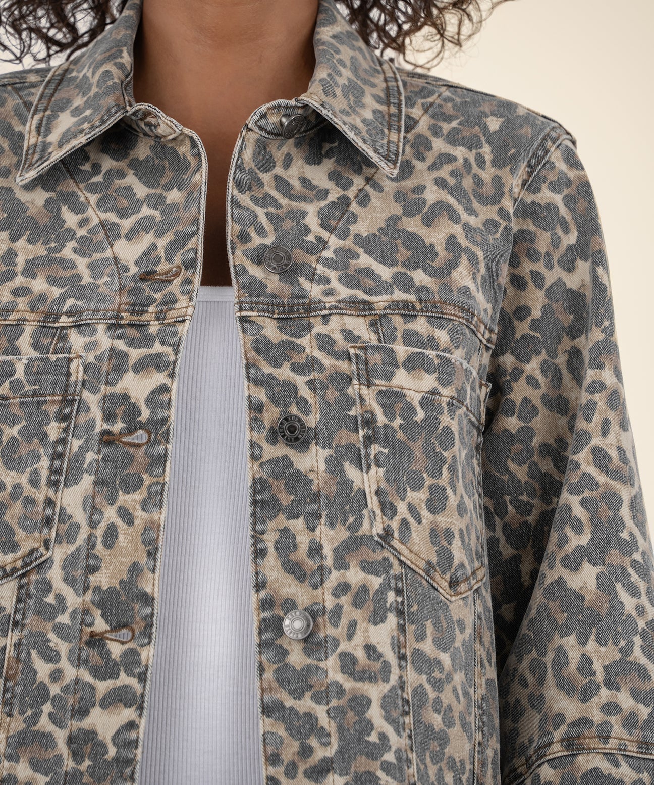 Bailey Leopard Print Jacket