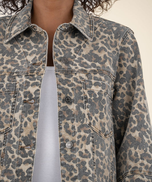 Bailey Leopard Print Jacket