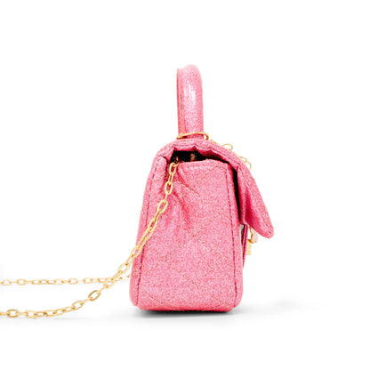 Classic Sparkle Top Handle Handbag